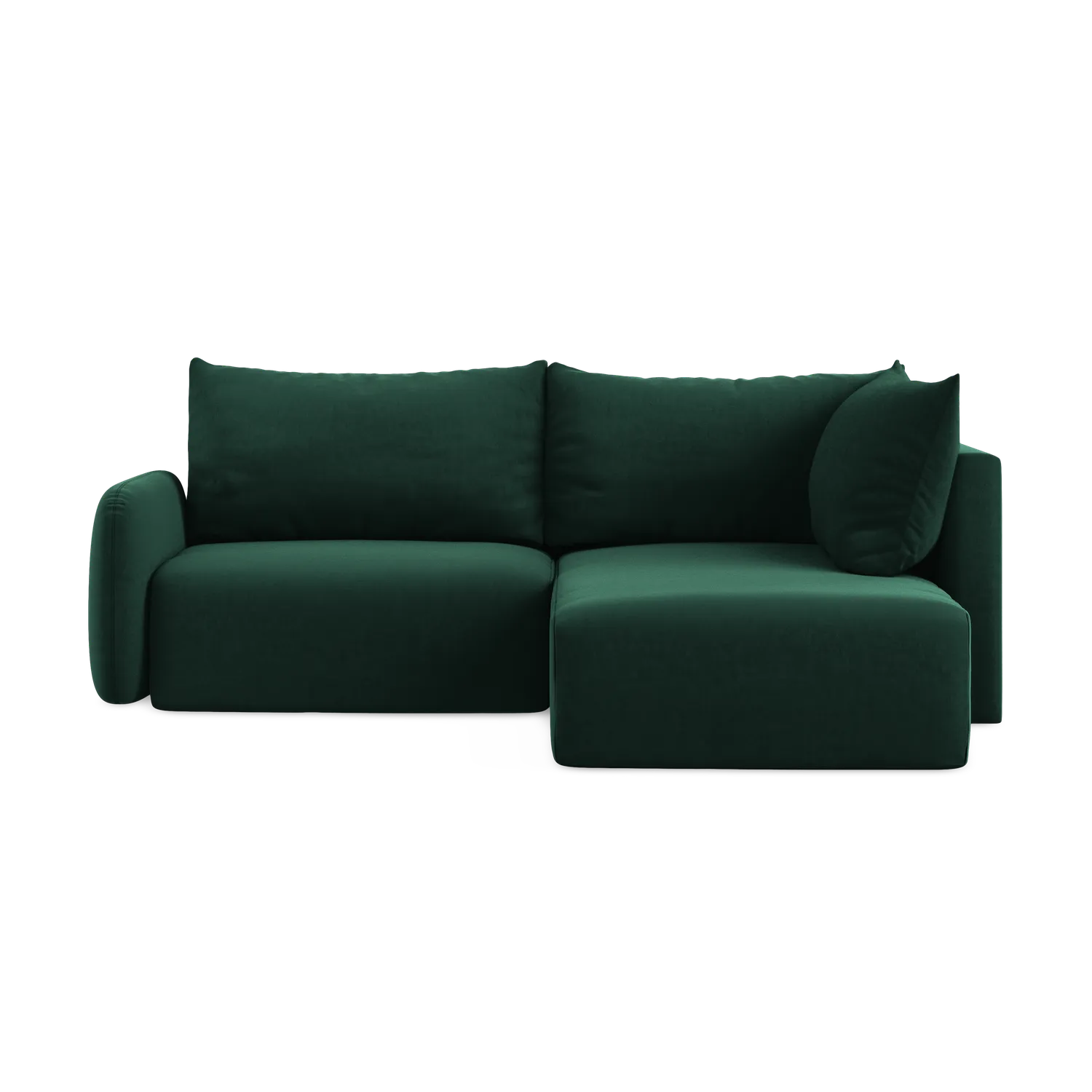 Bluvel - Fabb - Butelkowa zieleń / Prawy