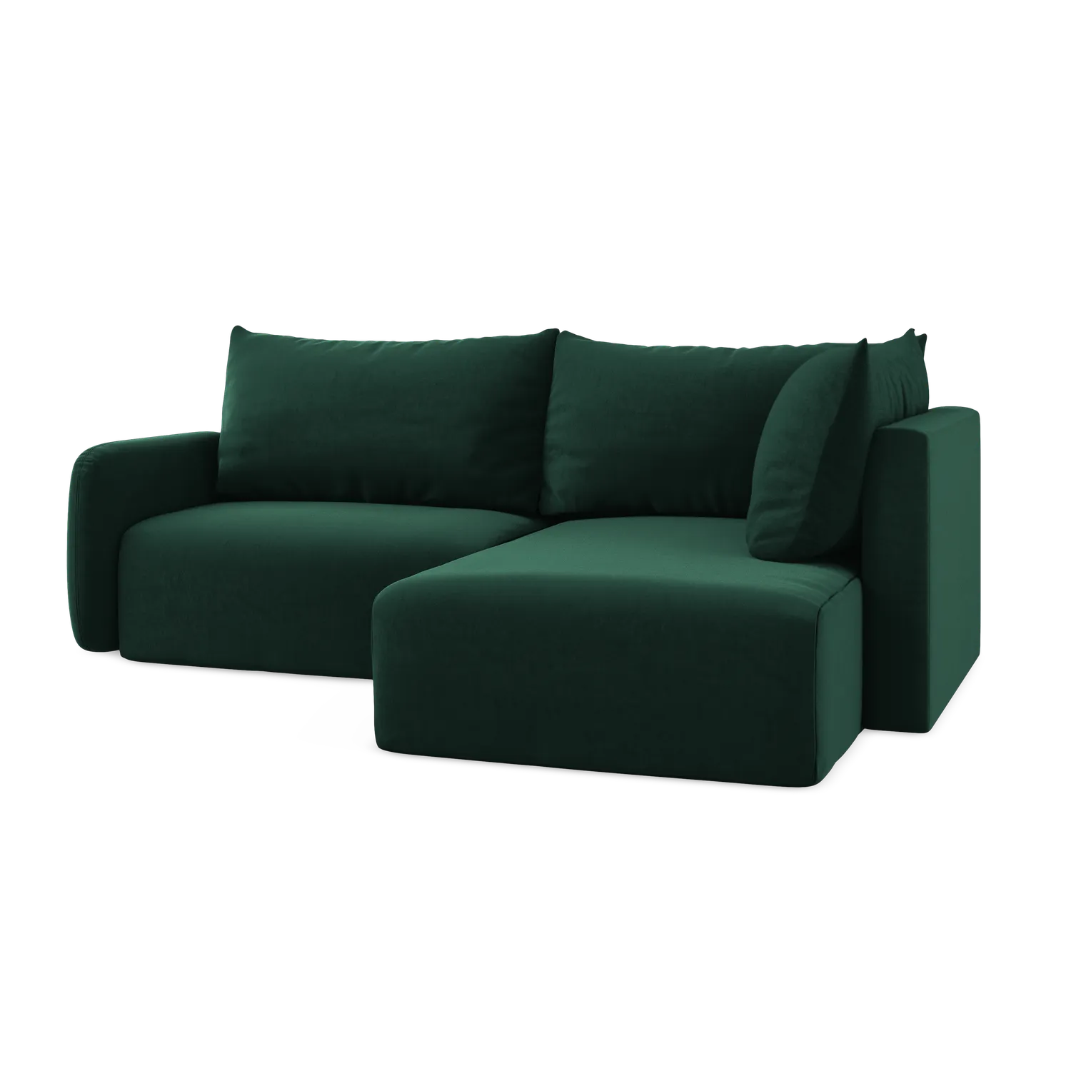 Bluvel - Fabb - Butelkowa zieleń / Prawy