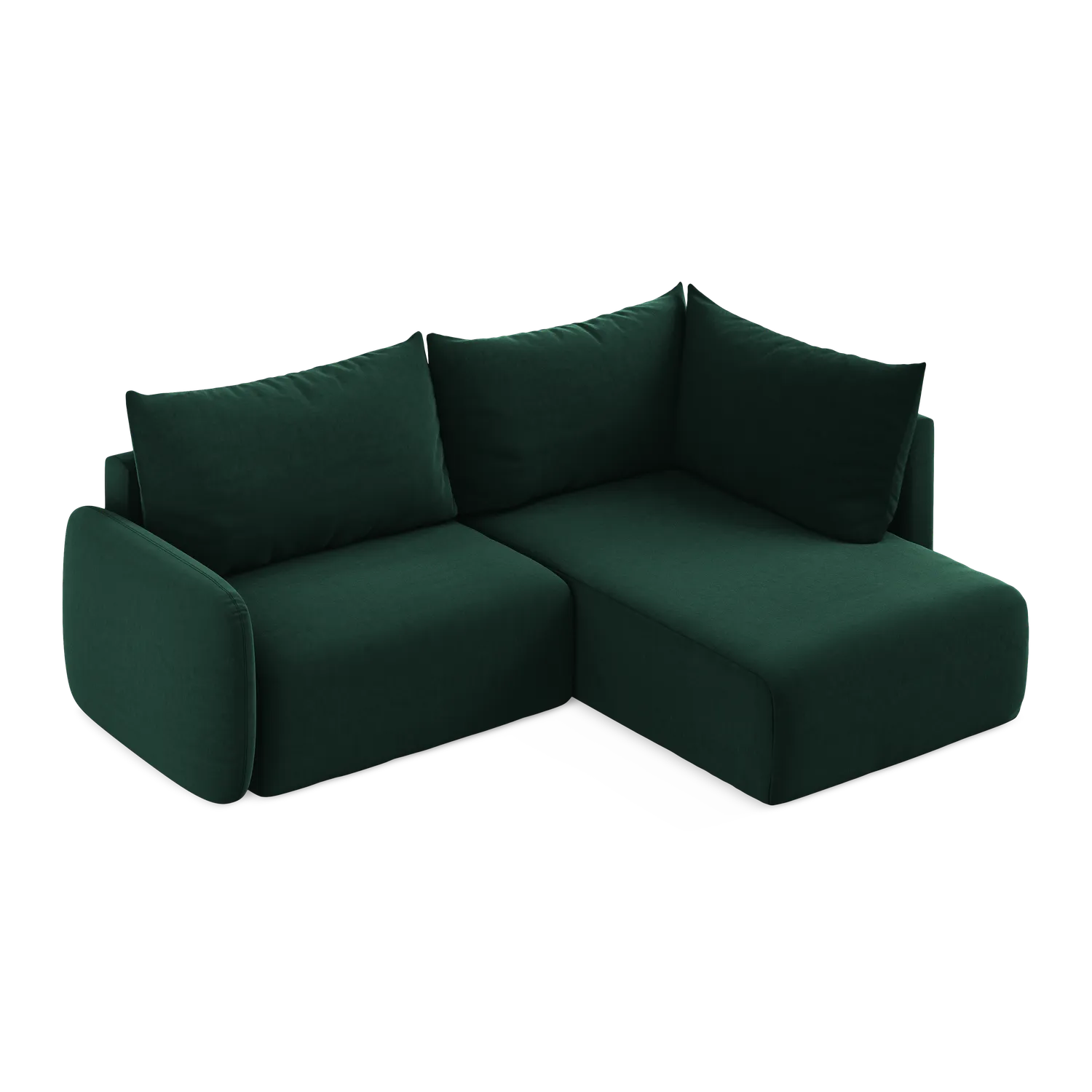 Bluvel - Fabb - Butelkowa zieleń / Prawy