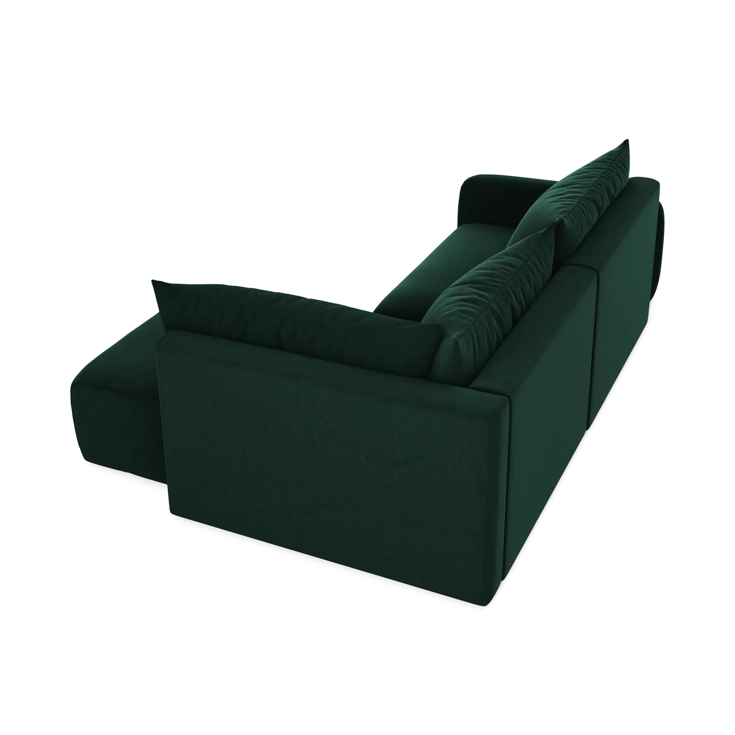 Bluvel - Fabb - Butelkowa zieleń / Prawy