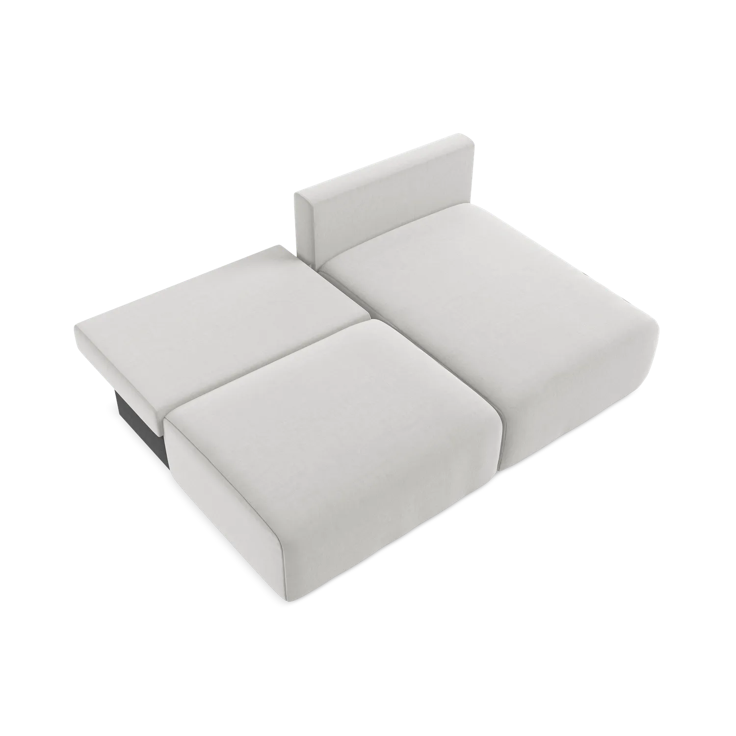 Bluvel - Fabb - Srebrny / Prawy