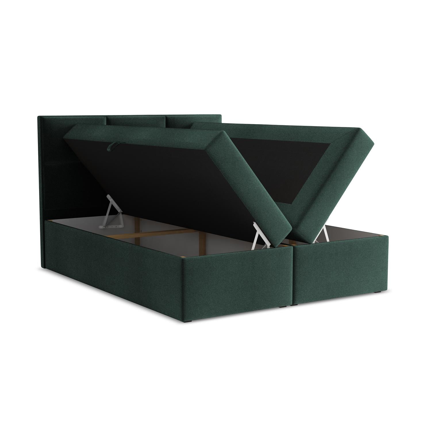 Riva - Idesin - Butelkowa zieleń - 160x200