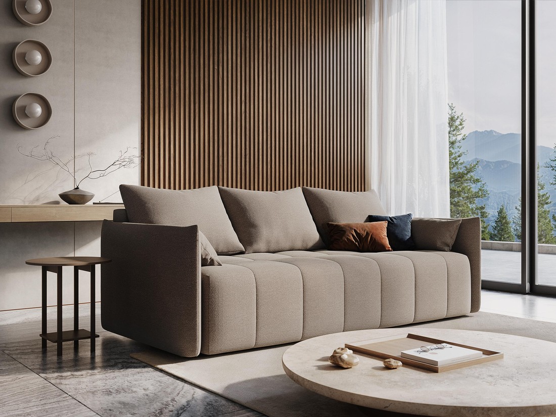 LaMiaSofa - Sofa 3-osobowa z funkcją spania Bolsena - 225cm