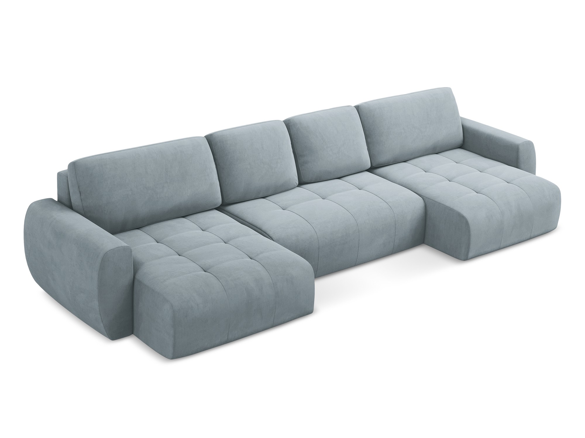 LaMiaSofa - Panoramic Corner Sofa with sleeping function Cefalu - 385cm