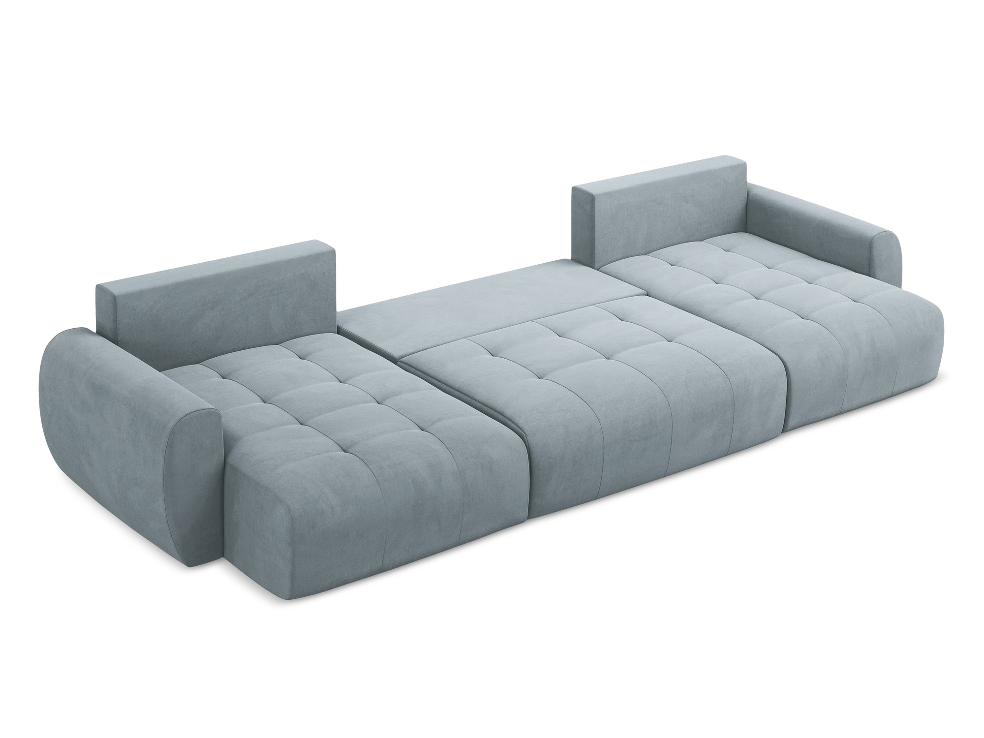 LaMiaSofa - Panoramic Corner Sofa with sleeping function Cefalu - 385cm