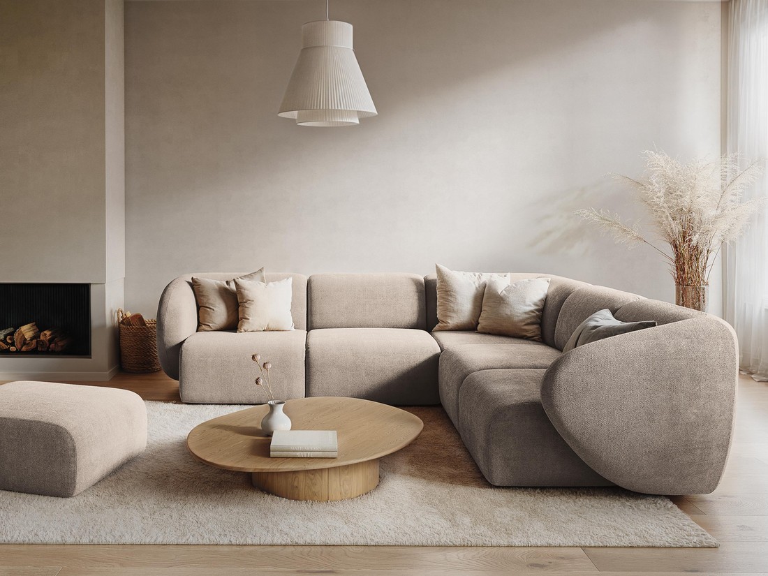 LaMiaSofa - Modułowa sofa 3-osobowa Cervo - 244cm