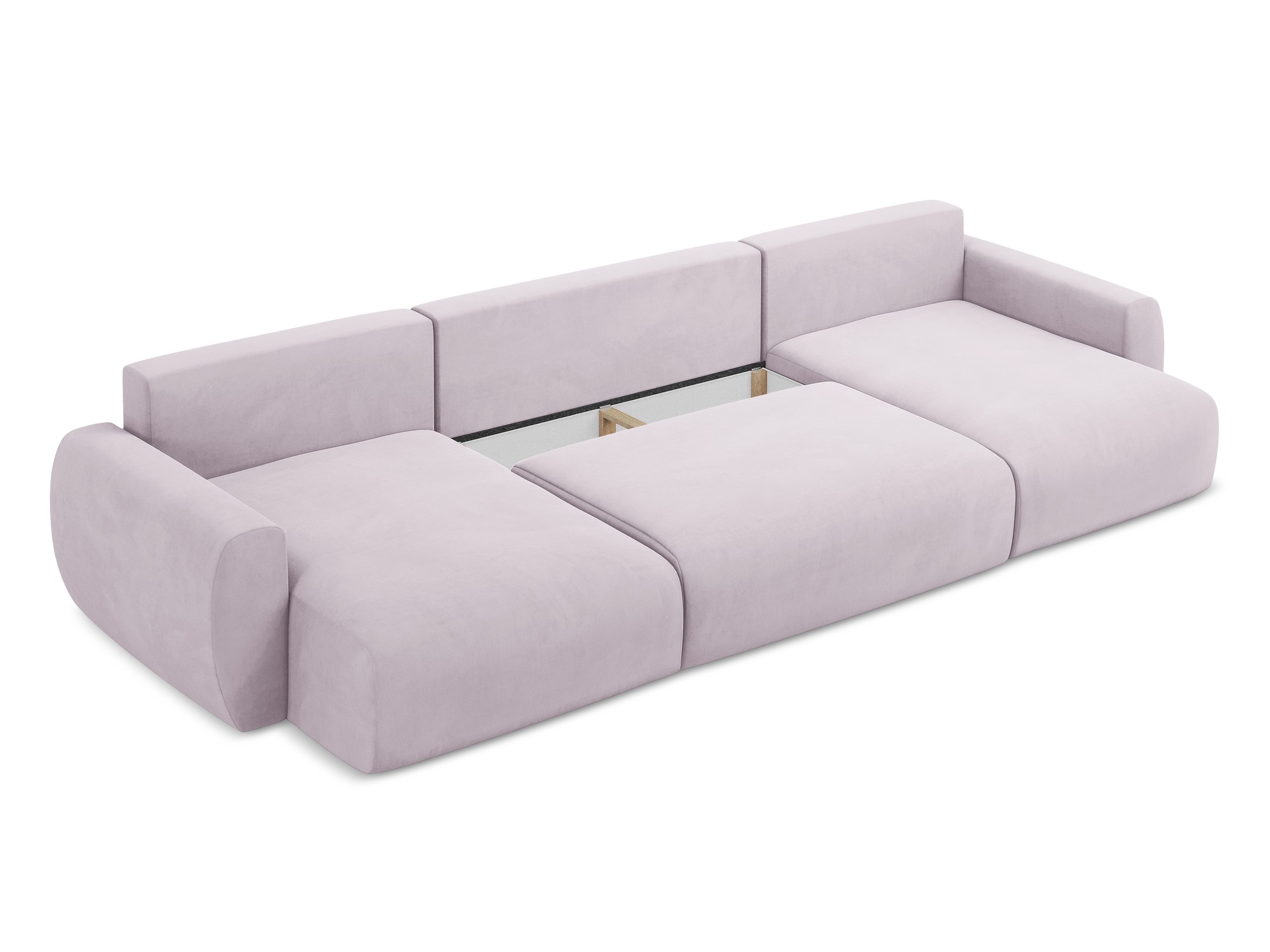 LaMiaSofa - Panoramic Corner Sofa with sleeping function Gavia - 385cm
