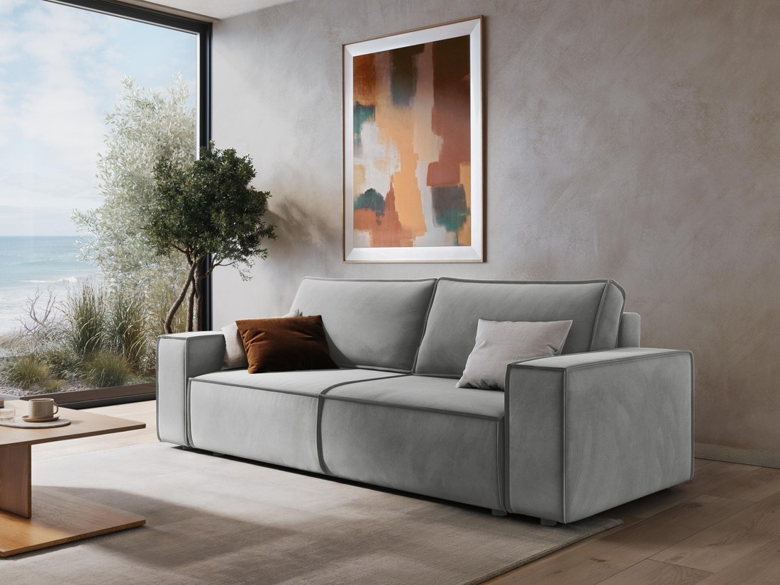 LaMiaSofa - Sofa 3-osobowa z funkcją spania Livorno - 255cm
