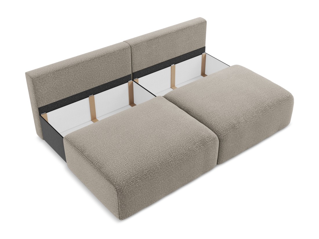 LaMiaSofa - Otwarta sofa 3-osobowa z funkcją spania Veroli - 216cm