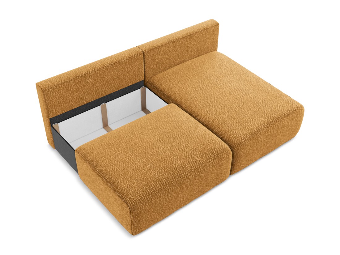 LaMiaSofa - Otwarta sofa narożna z funkcją spania Veroli - 210cm