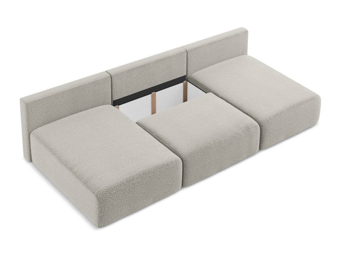 LaMiaSofa - Otwarta sofa panoramiczna z funkcją spania Veroli - 304cm